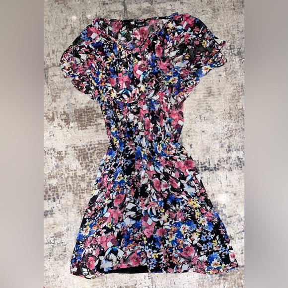 Allen B. By Allen Schwartz floral dress size 6 - Picture 1 of 3